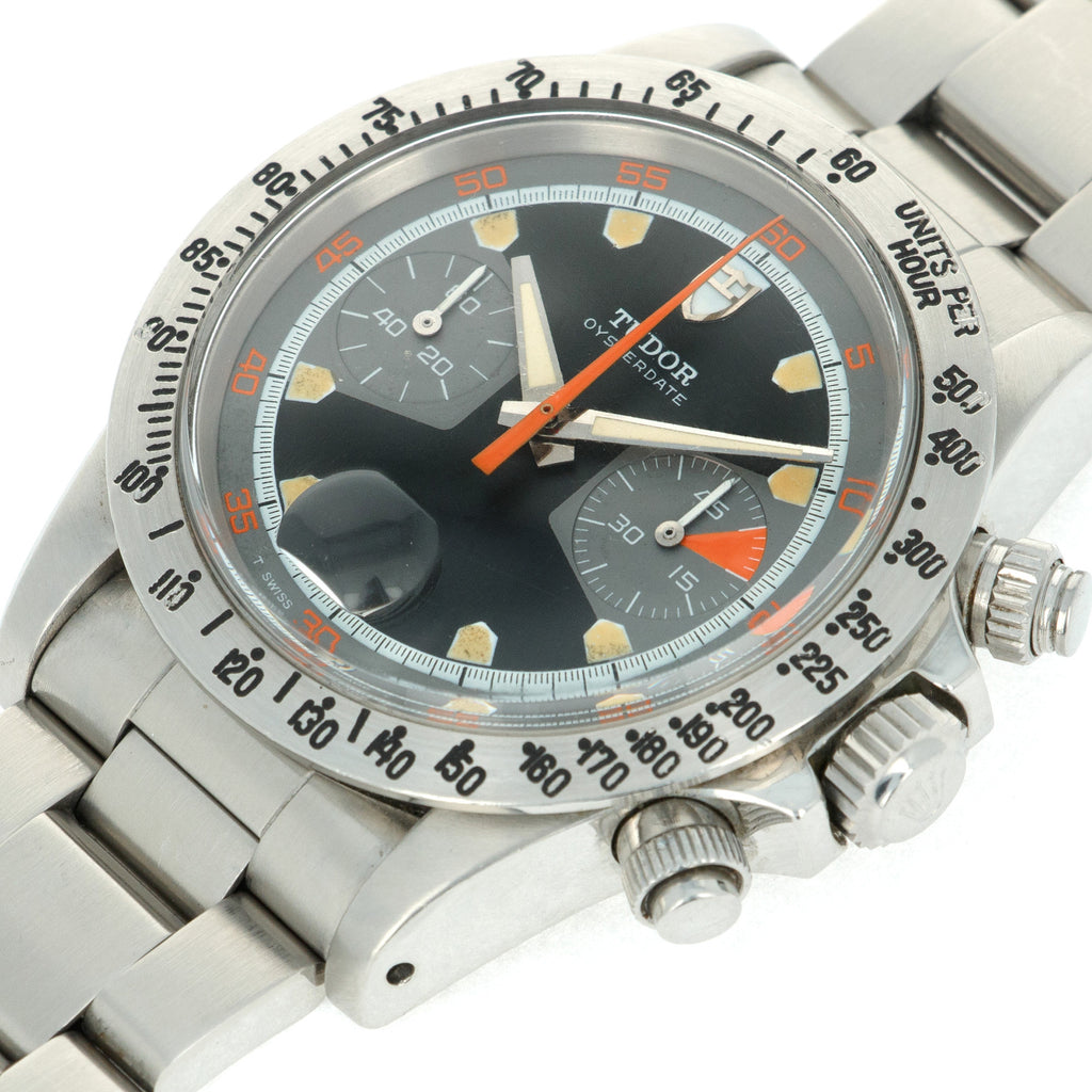 Tudor Monte Carlo Chronograph 7032 with Black Home Plate Dial