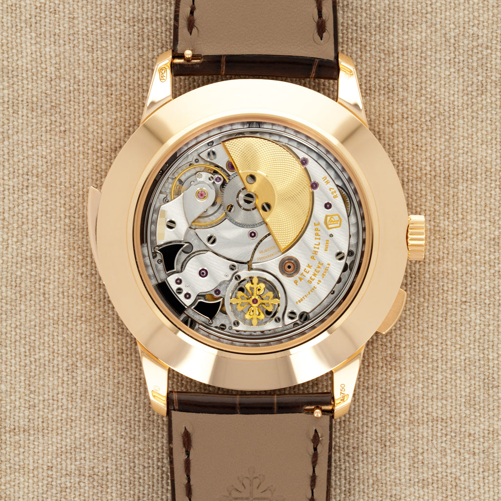 Patek Philippe World Time Minute Repeater Wristwatch movement chiming
