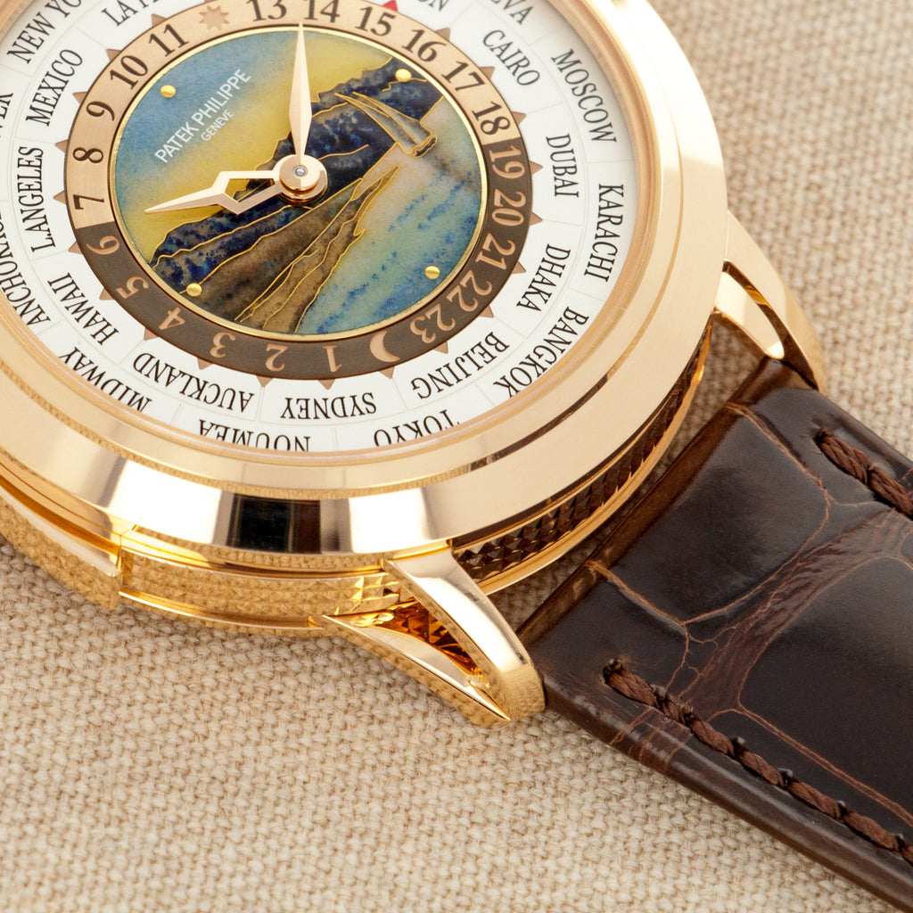 Patek Philippe Cloisonne world time minute repeater 5531 case