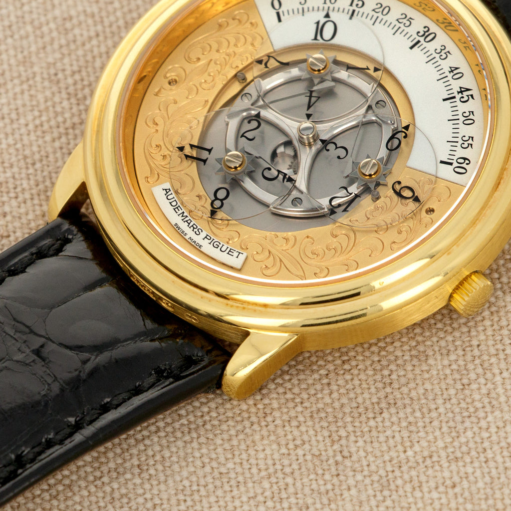 Dial of Audemars Piguet Star Wheel Automatic wristwatch 25720