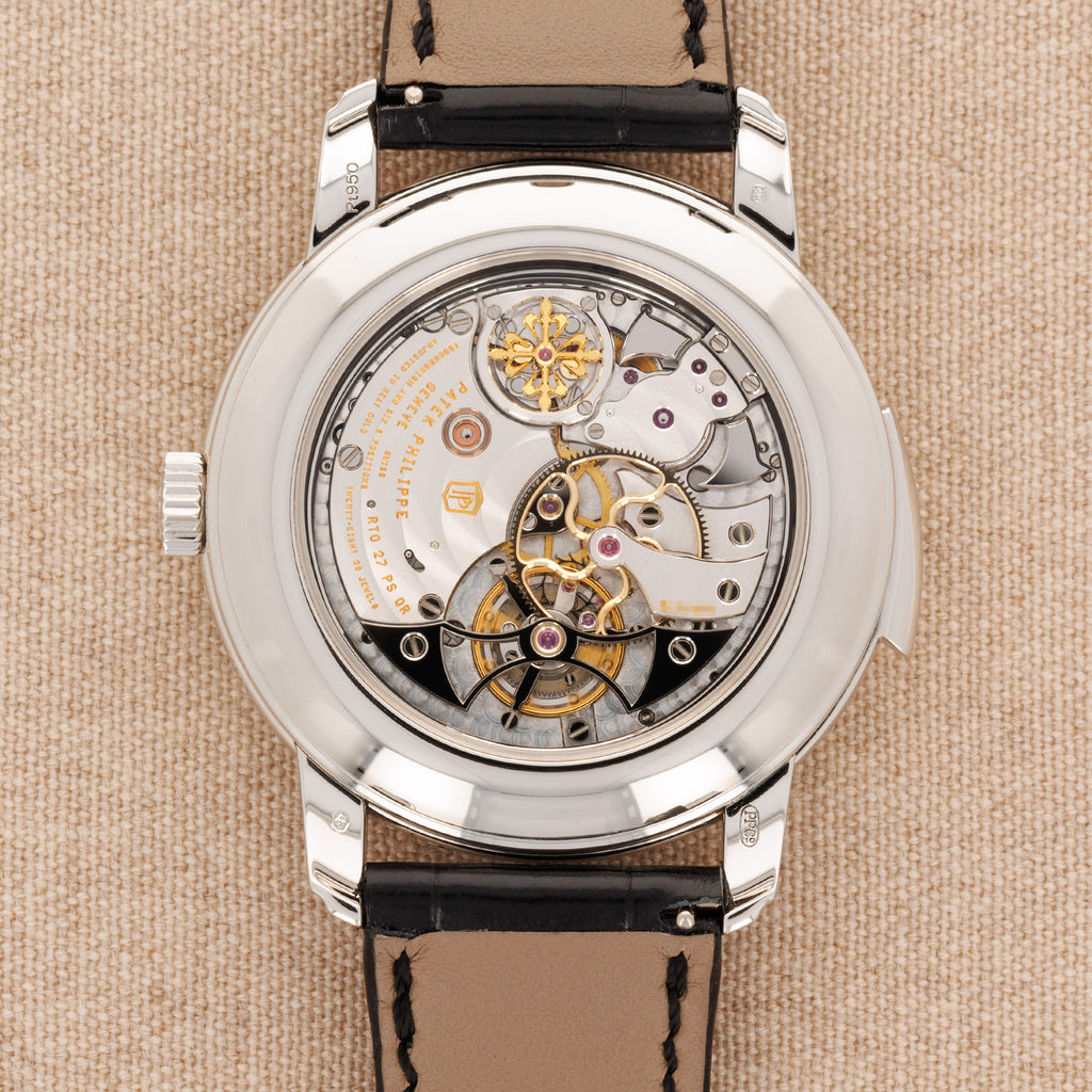 Patek Philippe Perpetual Calendar Tourbillon Minute Repeater 5316P watch movement