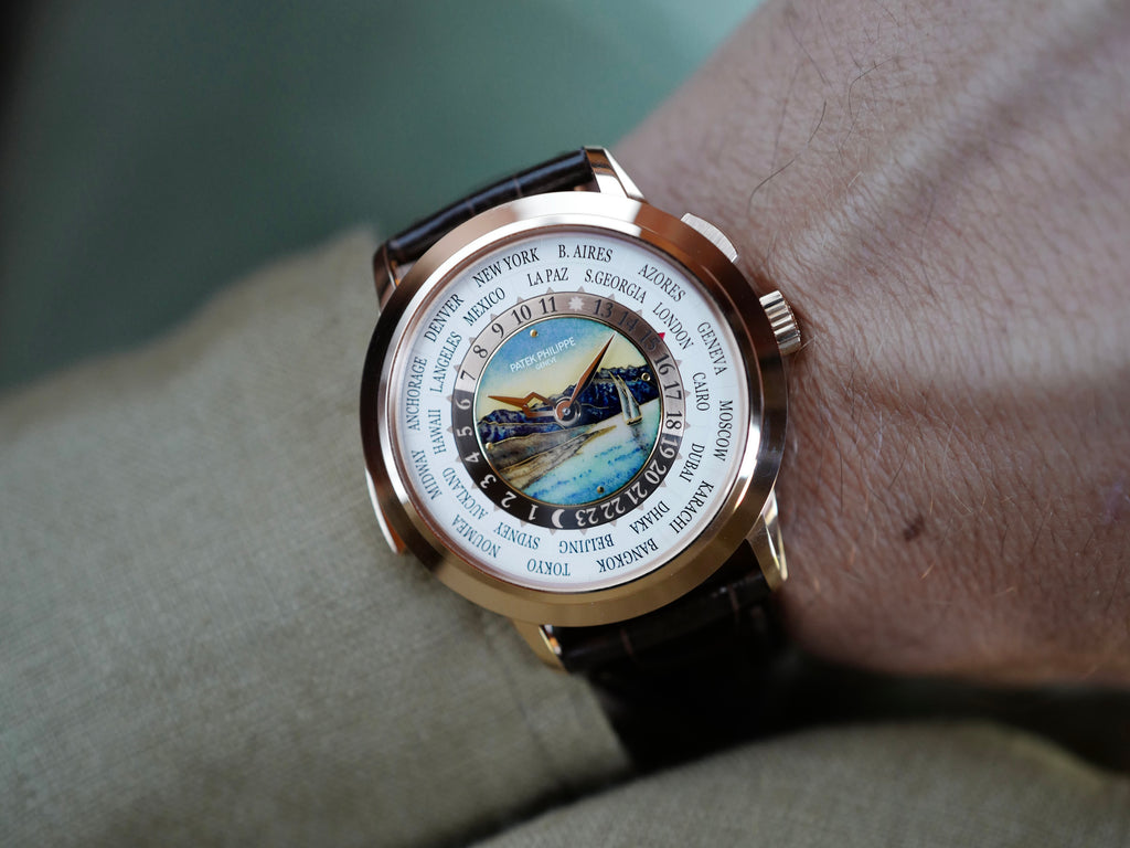 Patek Philippe Cloisonne World Time Minute Repeater 5531R