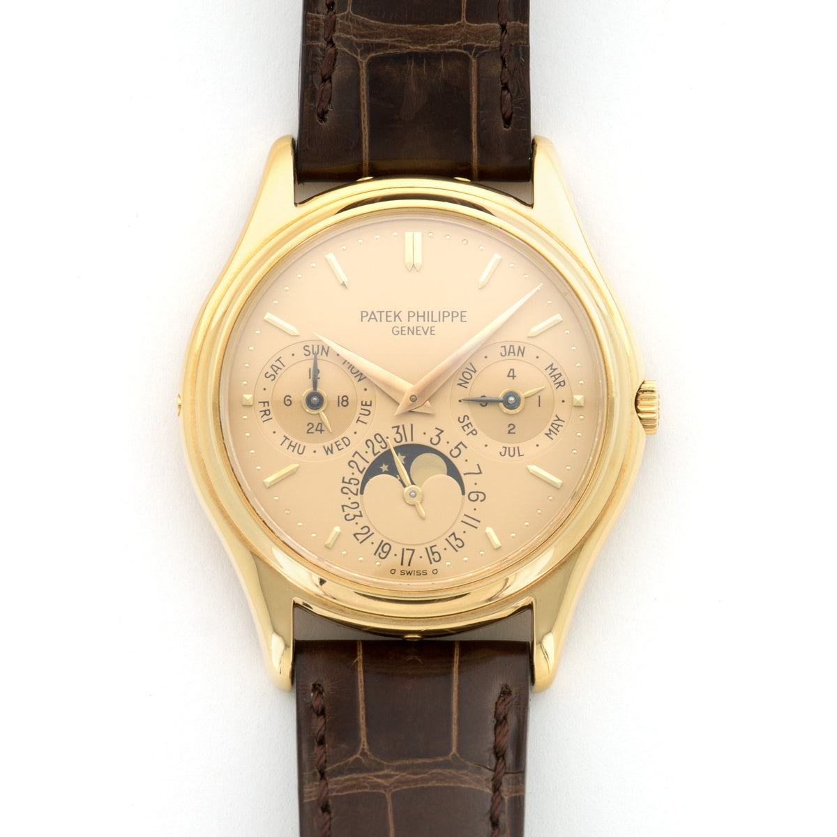 Patek Philippe Perpetual Calendar 3940 18k YG – The Keystone Watches