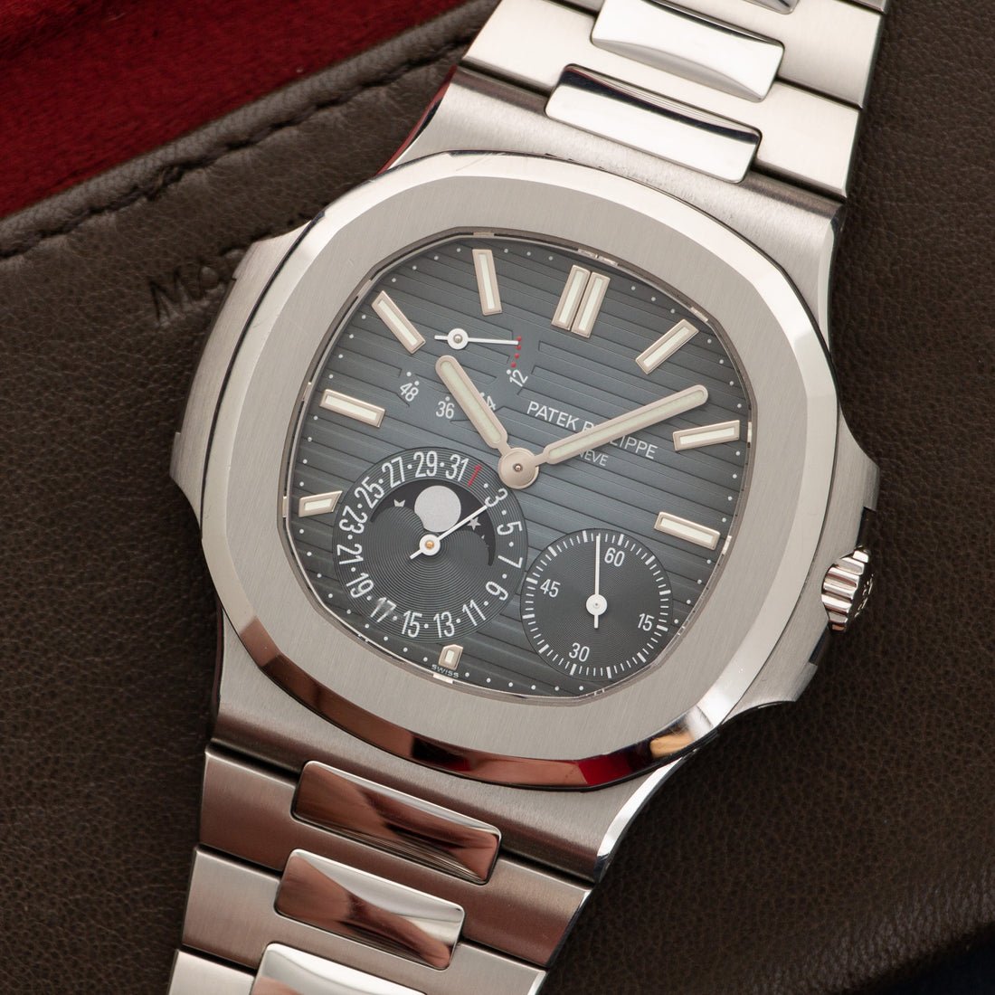 Patek Philippe Nautilus Moonphase 5712/1A Steel – The Keystone Watches