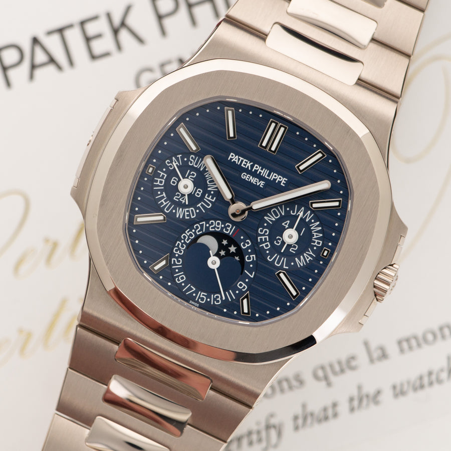 Patek Philippe Nautilus 5740/1G-001 18k WG – The Keystone Watches