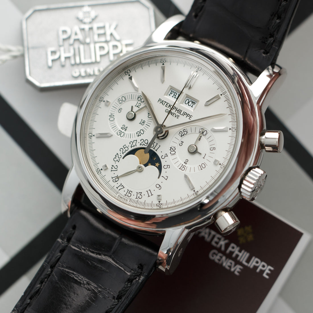 Patek Philippe Perpetual Calendar Chrono 3970EP Platinum – The Keystone ...
