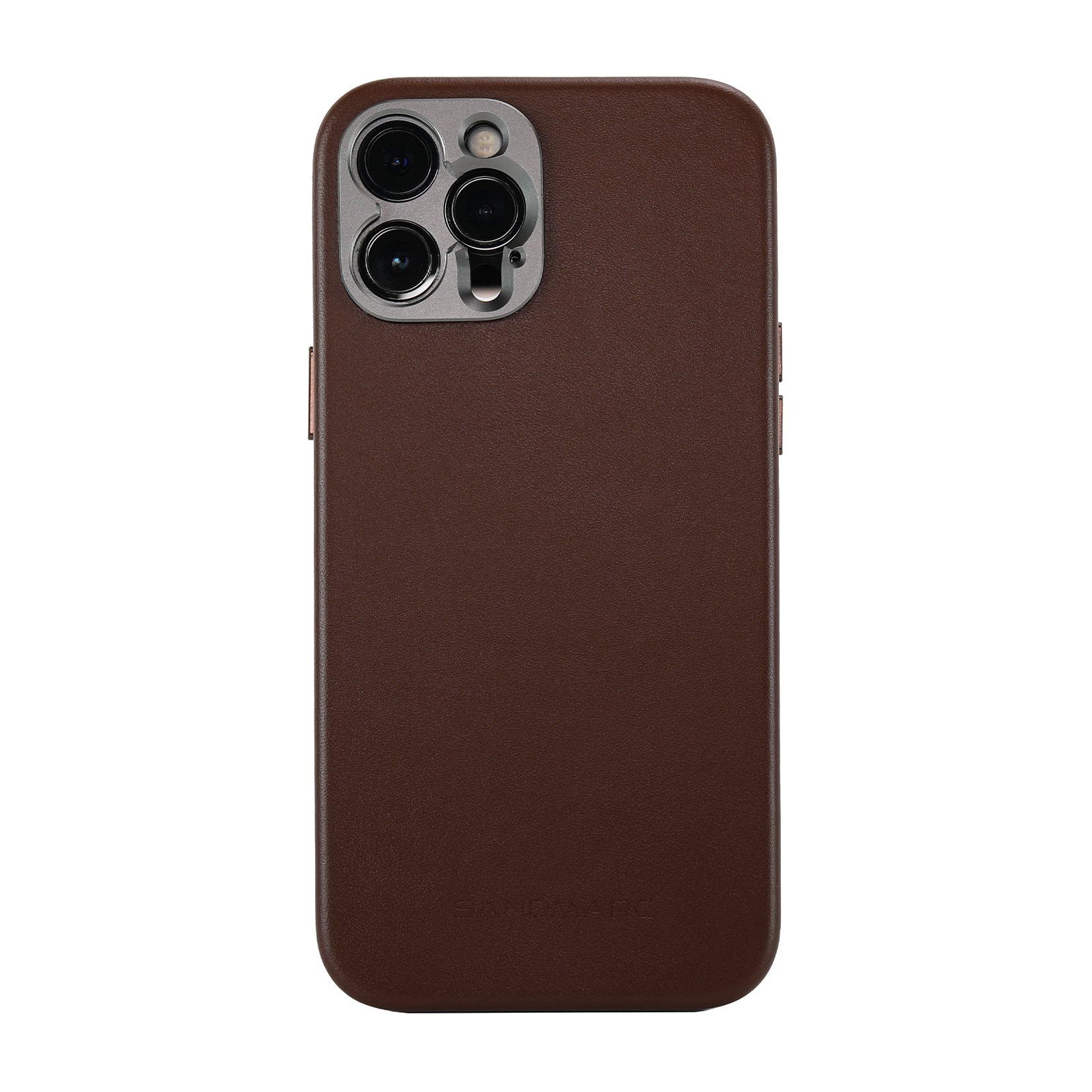 Image of Pro Leather Case - iPhone 12 Pro Max (Magnet Enabled) - Brown