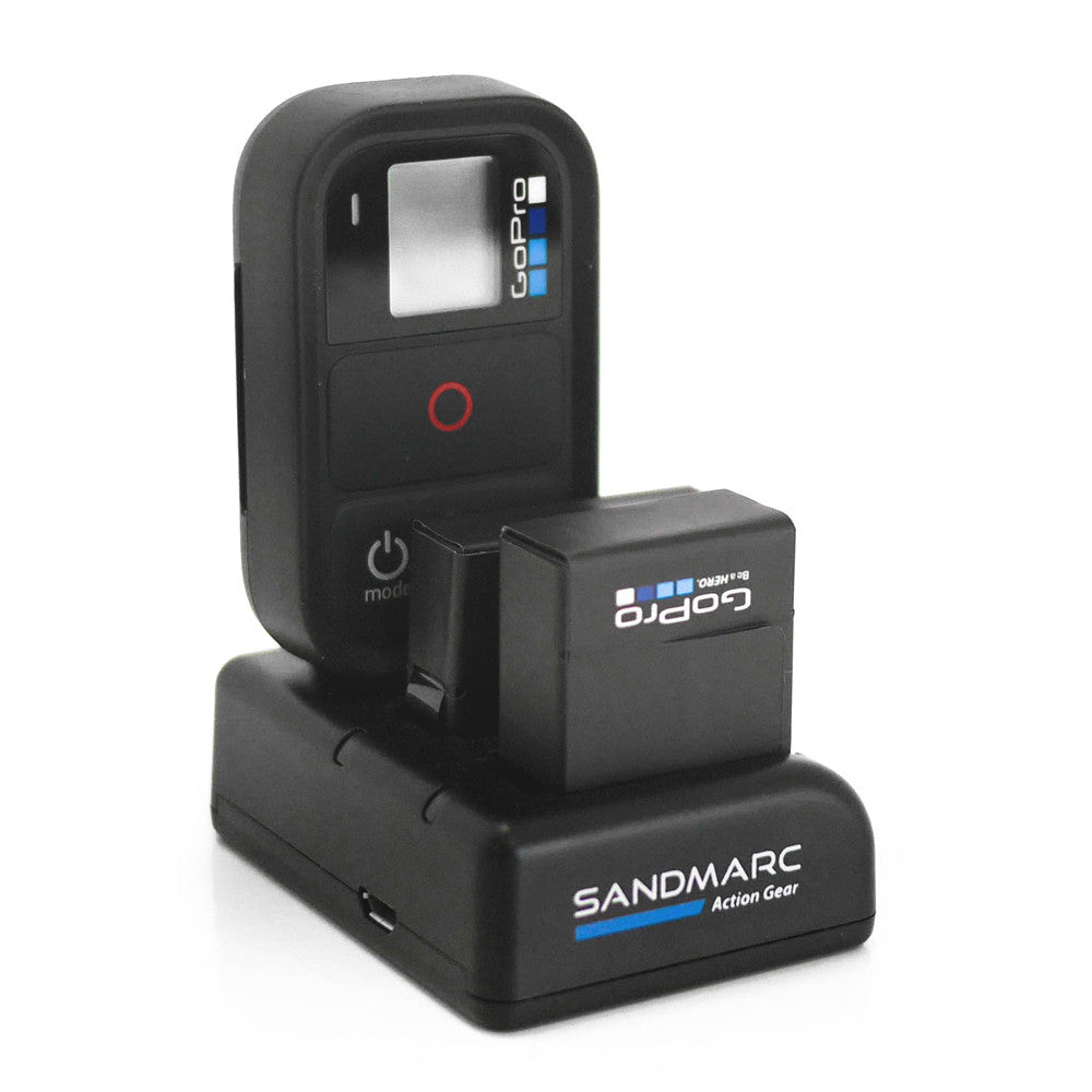 Sandmarc Procharge Triple Charger For Gopro Hero 4 3 And Remote