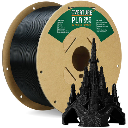 Overture Silk PLA 3D Printer Filament Dual Colors 1.75mm – Overture 3D