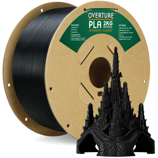 Overture Easy PLA 3D Printer Filament 1.75mm – Overture 3D