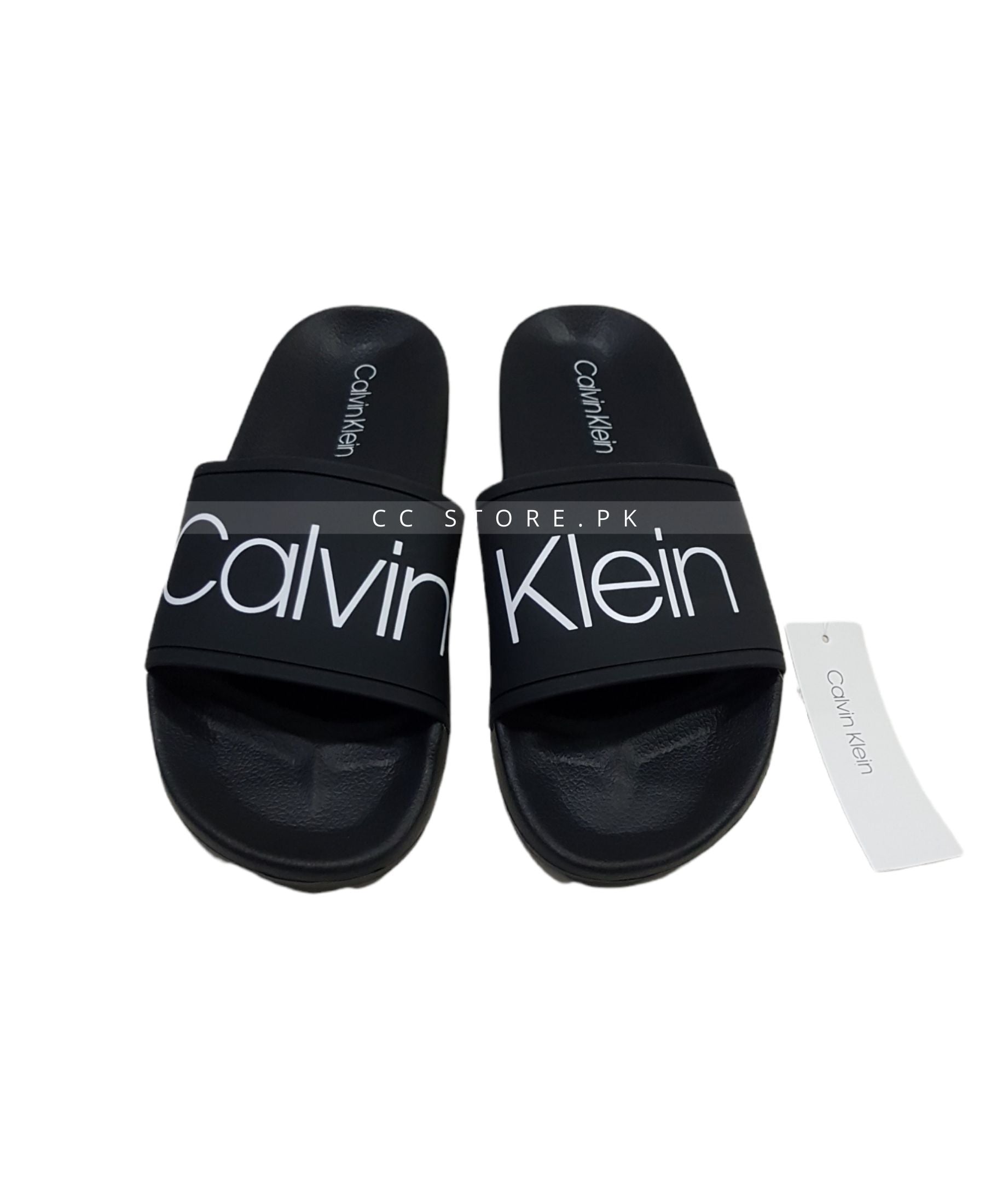 CK Black Slides – Clothing Call - Your Multi Brand Store.