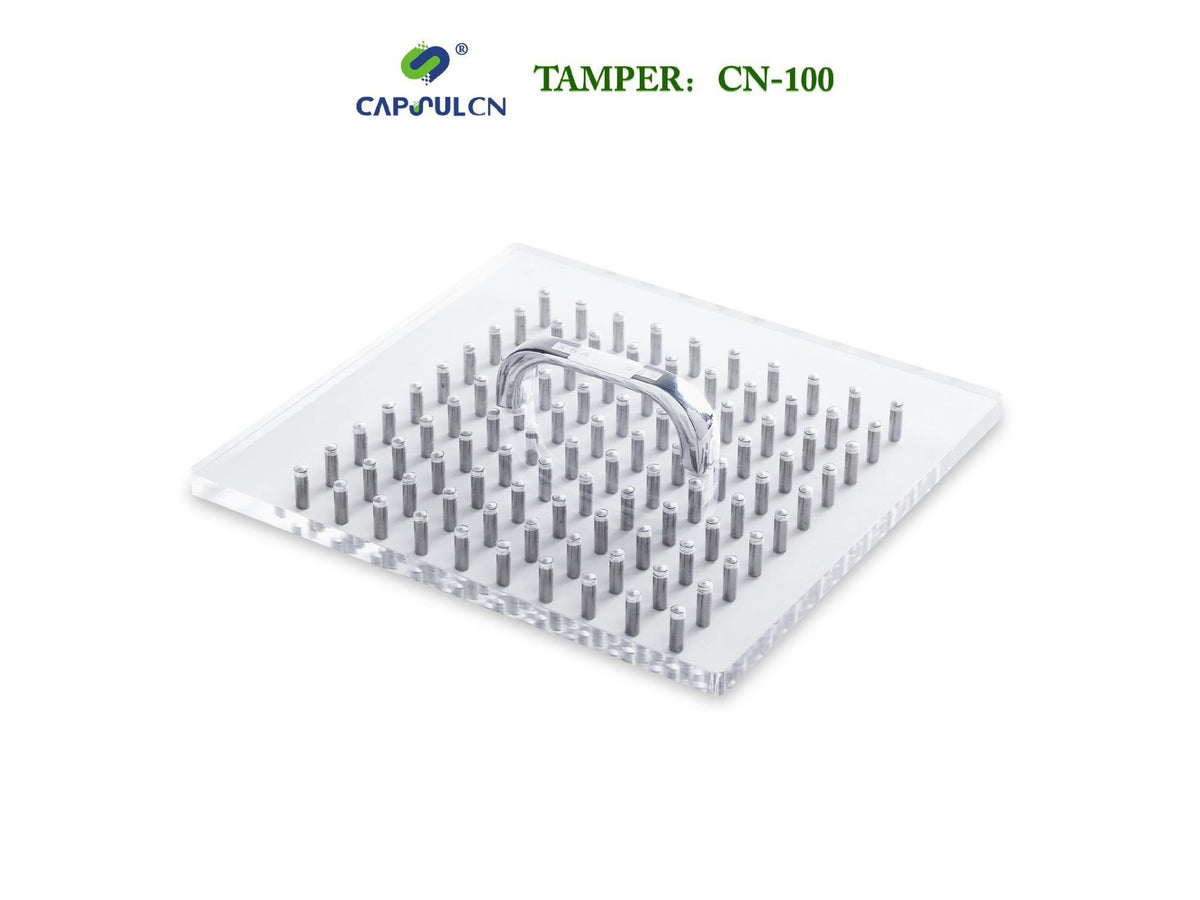 Capsule Manual Filler Gelatin/Vegetable CN-100CL - 100 Capsules Capacity - Size #4