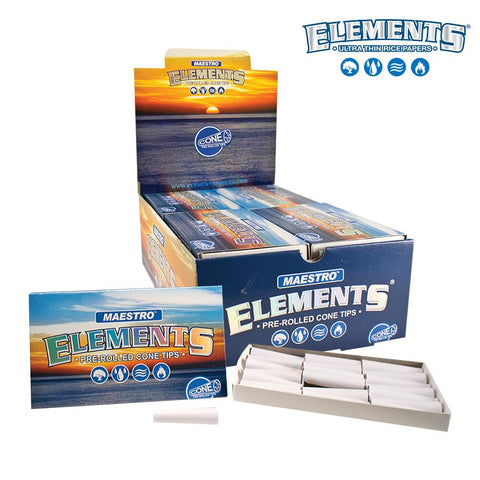 Pre-Rolled Filter Tips from Elements Rolling Papers