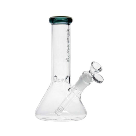 14 Inch Big 7MM Thick Glass Beaker Bong Long Neck Glass Water Pipe Hookah  *USA*