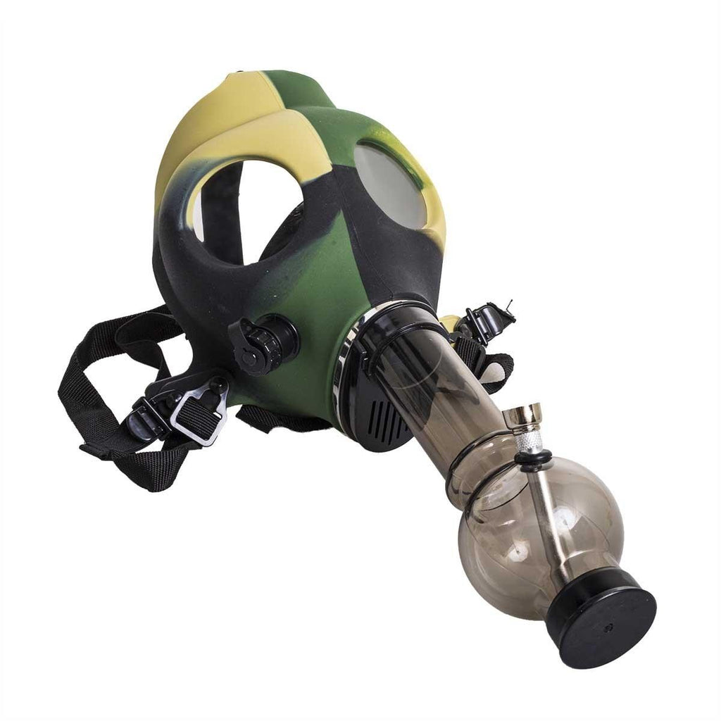 smoking gas mask tube