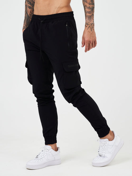 Carré Evolution Cargo Joggers Black/Black