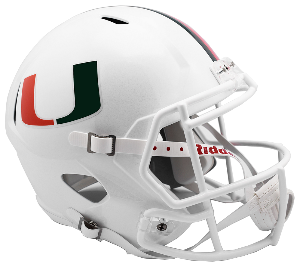 Miami Hurricanes Helmets — Game Day Treasures