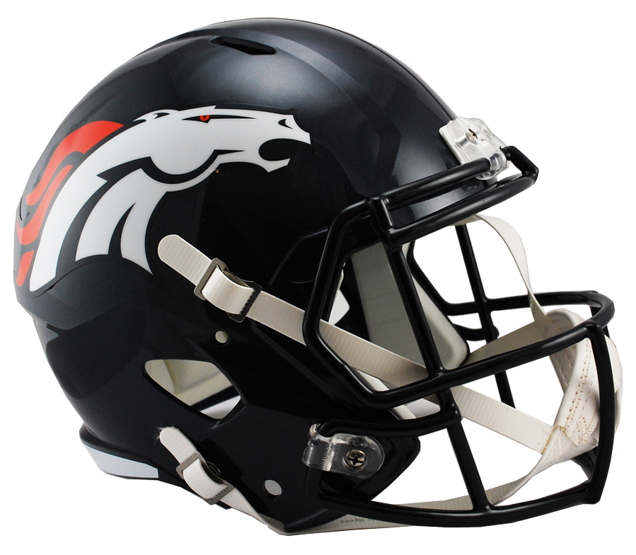 Denver Broncos Replica Riddell Speed Full Size Helmet — Game Day Treasures