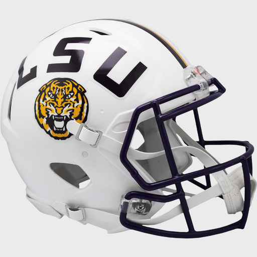 Joe Burrow Signed LSU Tigers Full-Size Authentic On-Field SpeedFlex Helmet  Inscribed 19 Champs (Fanatics Hologram)