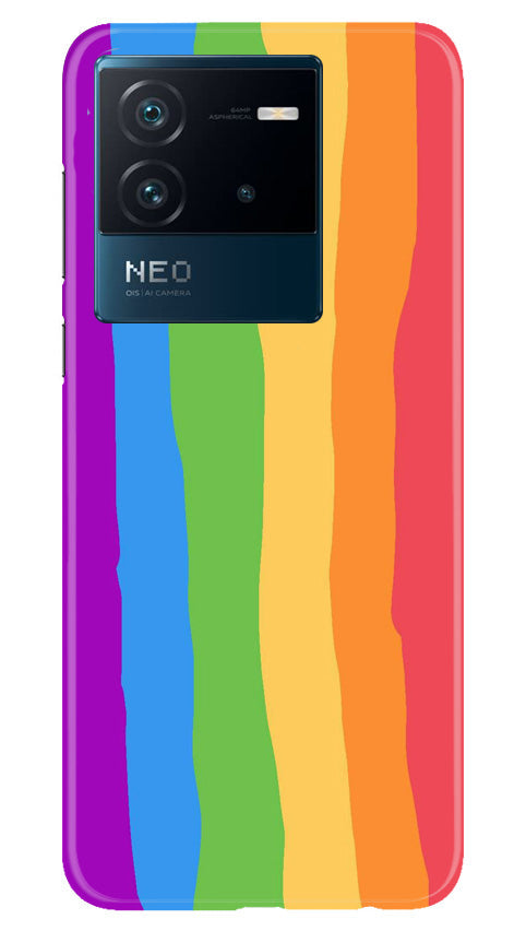 Multi Color Baground Case for iQOO Neo 6 5G  (Design - 139)