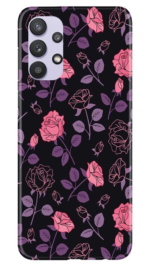 Rose Black Background Mobile Back Case for Samsung Galaxy A32 (Design –  theStyleO