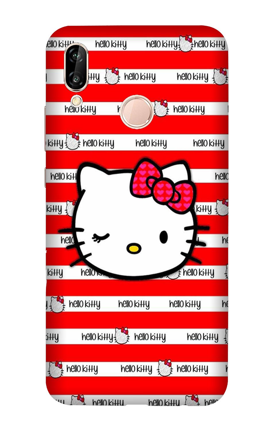 Hello Kitty Mobile Back Case for Infinix Hot 7 Pro (Design - 364)
