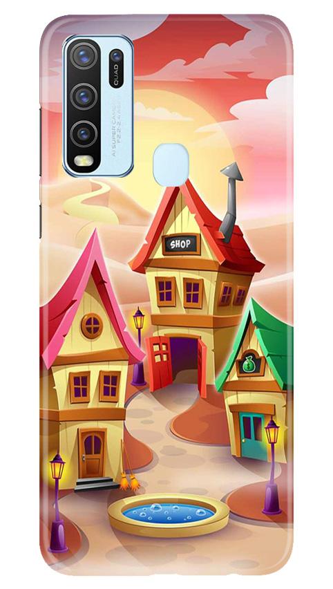 Sweet Home Mobile Back Case for Vivo Y30 (Design - 338)