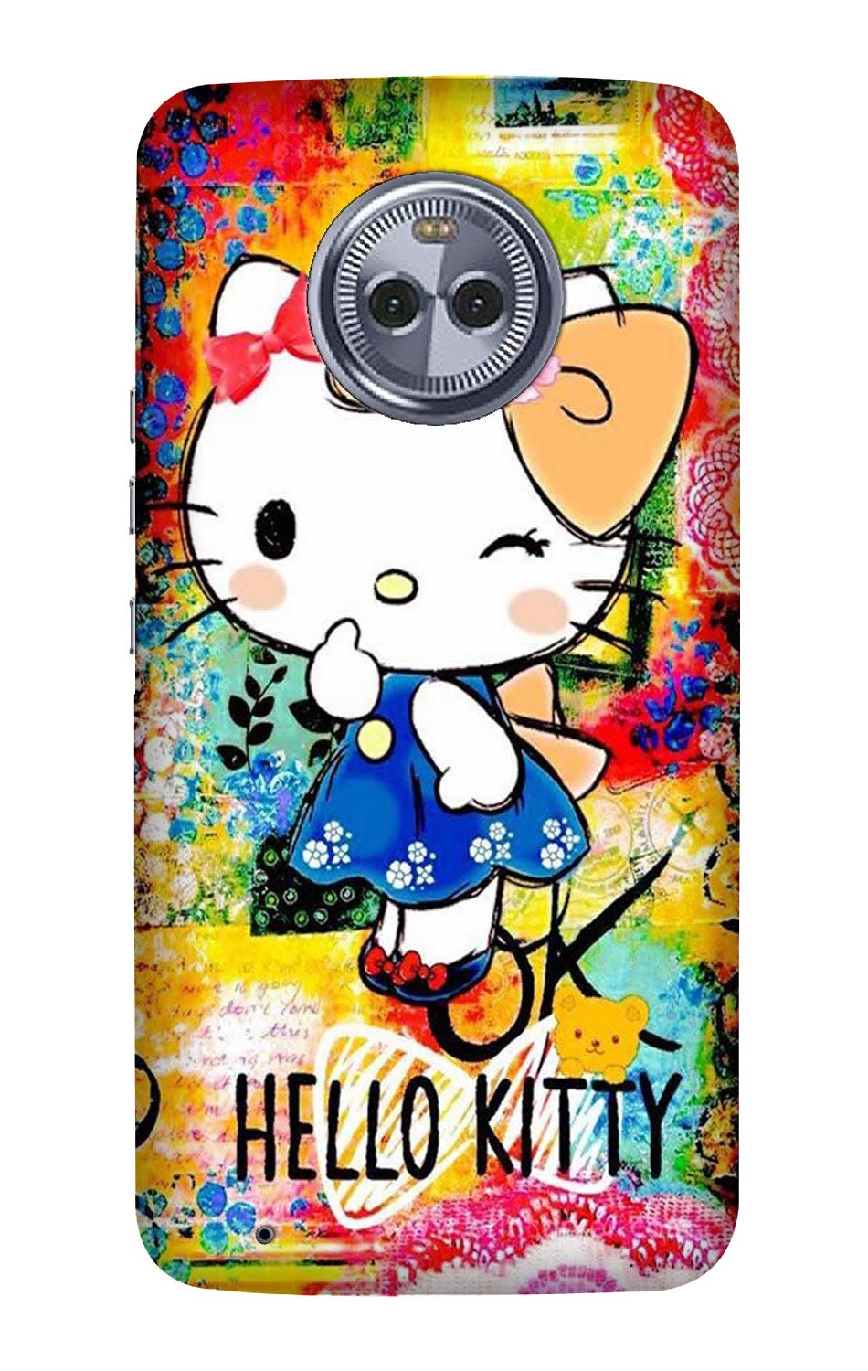 Hello Kitty Mobile Back Case for Moto G6 Plus (Design - 362)