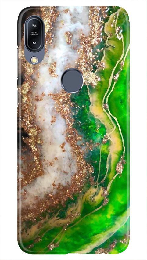 Marble Texture Mobile Back Case for Asus Zenfone Max M2 (Design - 307)