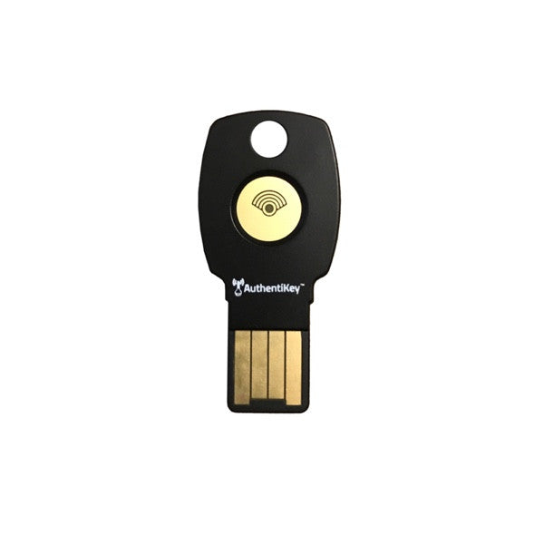 usb security key fido certified bank of america