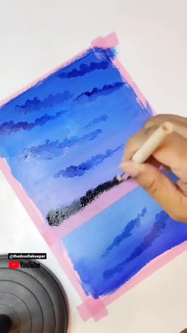 watercolor painting landscape ideas