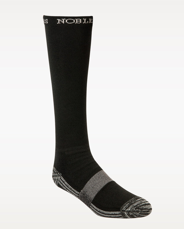 mens black boot socks