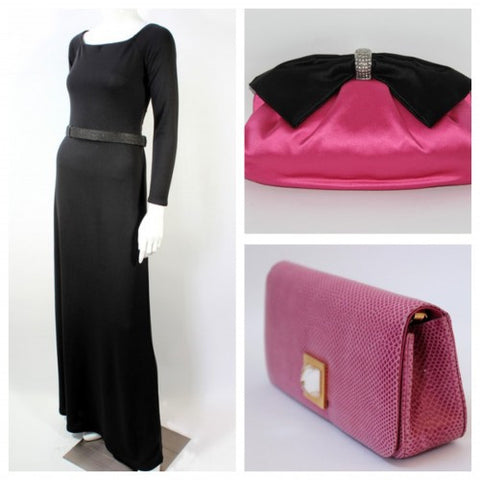 valentino clutch pink clutch evening gown