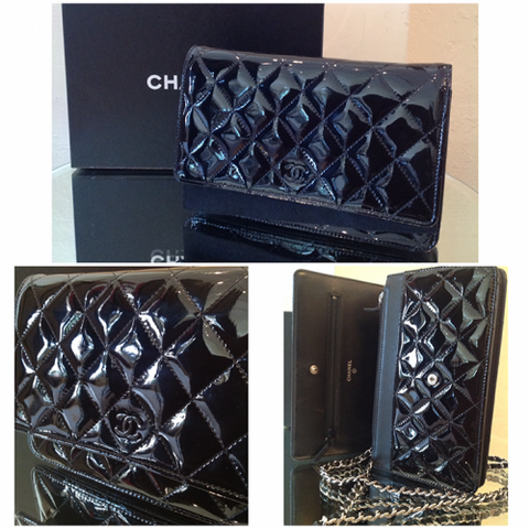 chanel wallet on a chain chanel woc