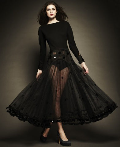 hollie may hm styling minneapolis june Geoffrey Beene vintage dress