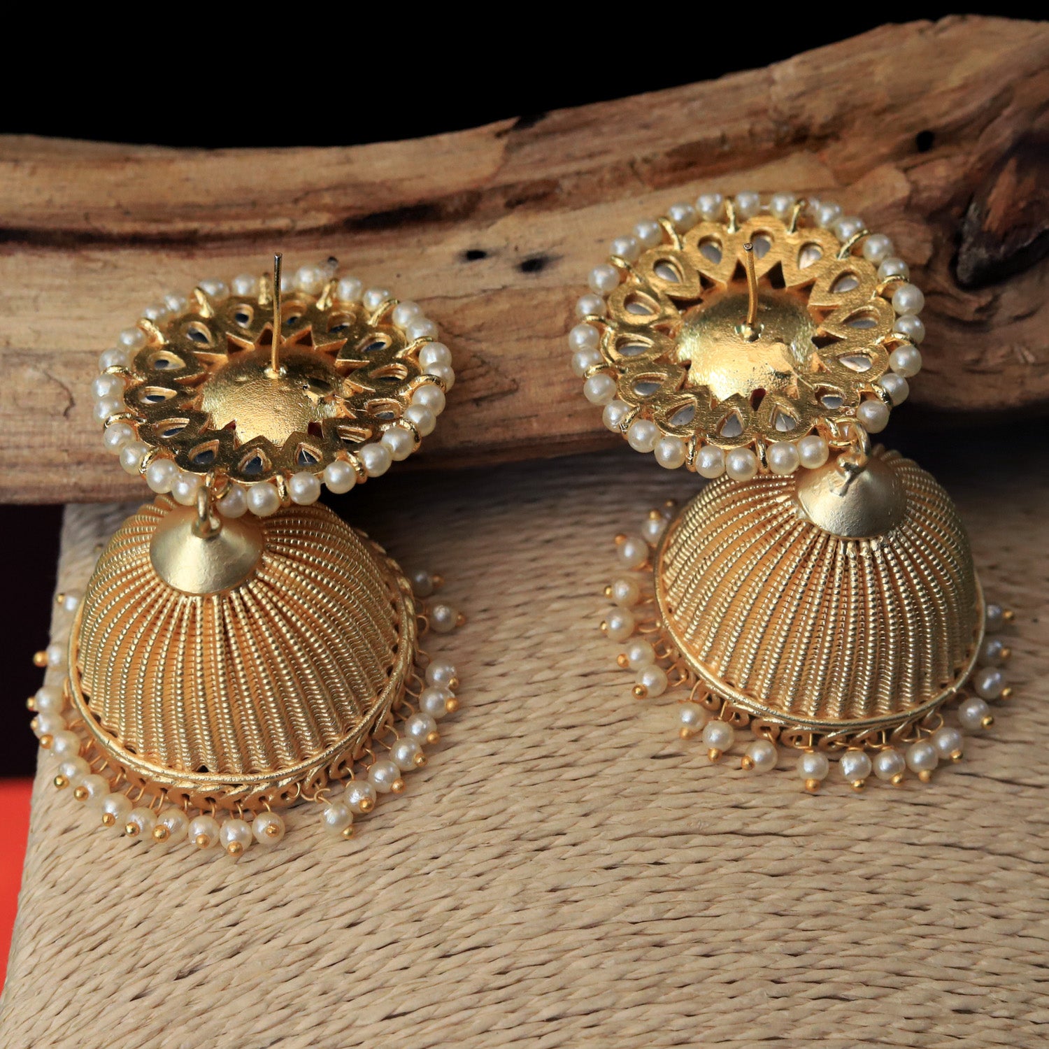 South Indian Gold Jhumki Design Shop Online ER3465