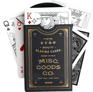 Playing card kit with three card decks