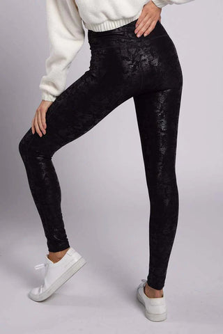 mono b crackle glaze leggings