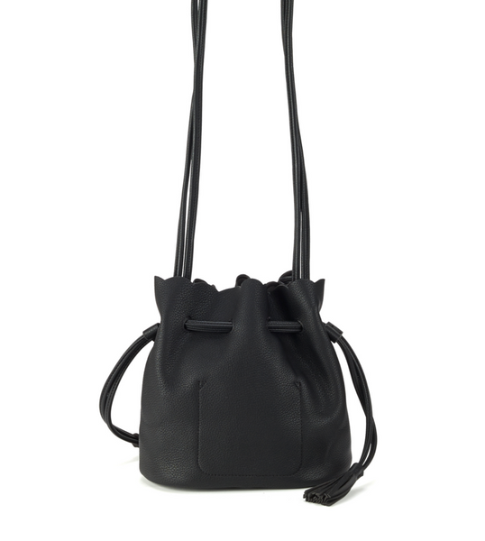 Bucket Crossbody Bag Black – Girl Intuitive