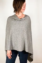 Dolma Cashmere Poncho in Teal – Girl Intuitive