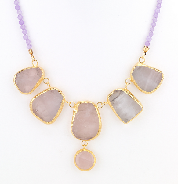 Stepping Agate Stone Necklace – Girl Intuitive