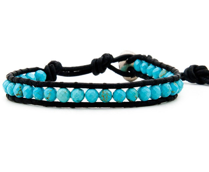 Turquoise Single Row Bracelet