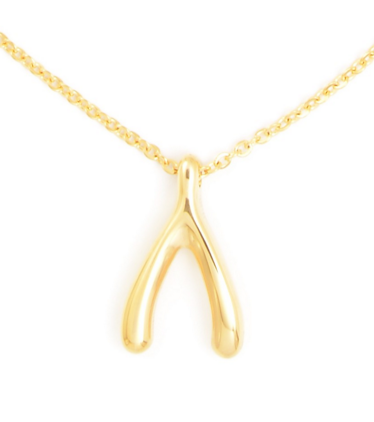 Wishbone Charm Necklace