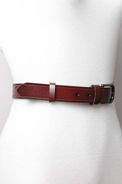 Petal Punch Out Leather Belt – Girl Intuitive