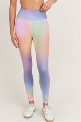 Mono B Crackle Glaze Foil Highwaist Leggings