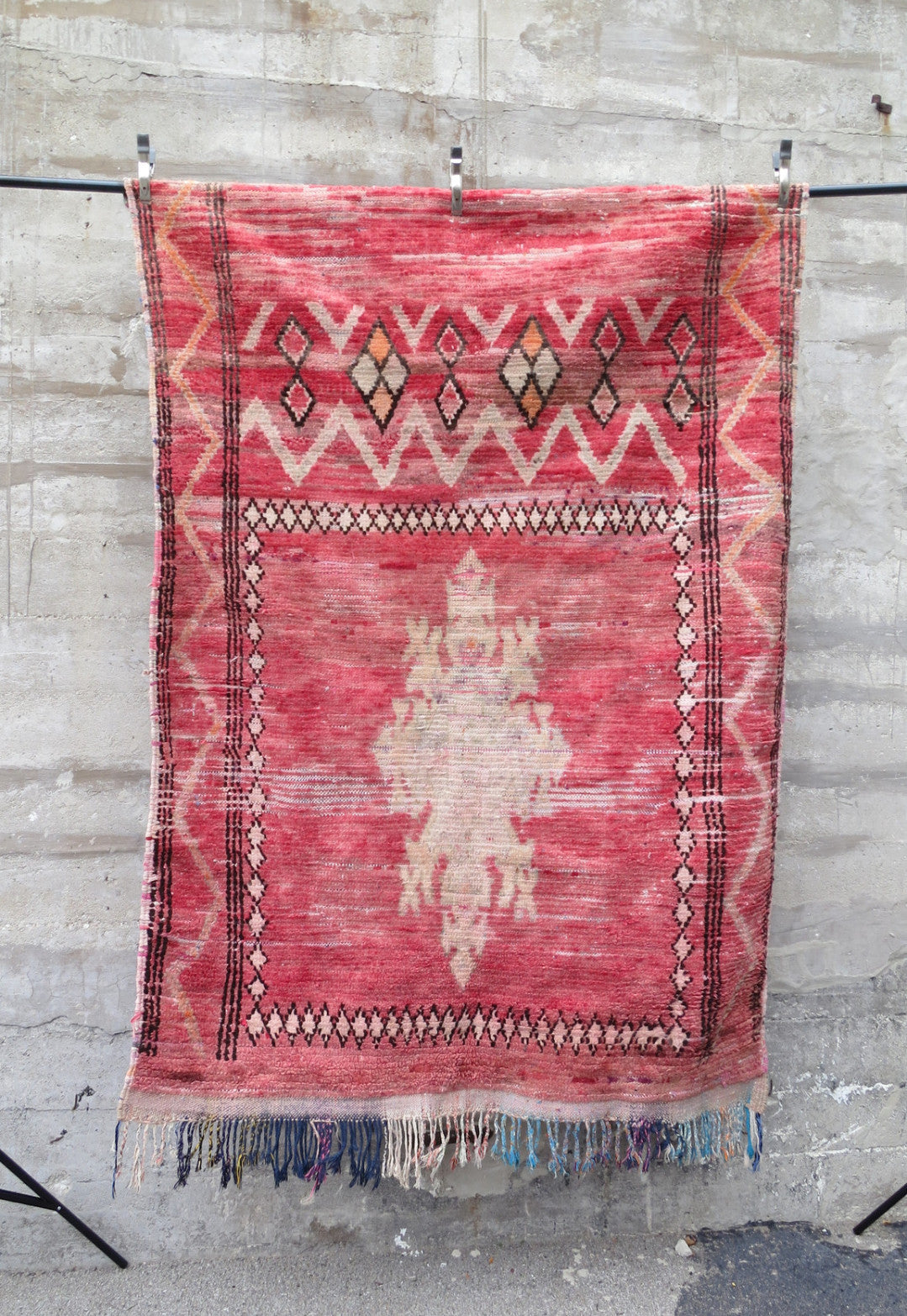 Dusty Rose Vintage Berber Rug Maven Collection