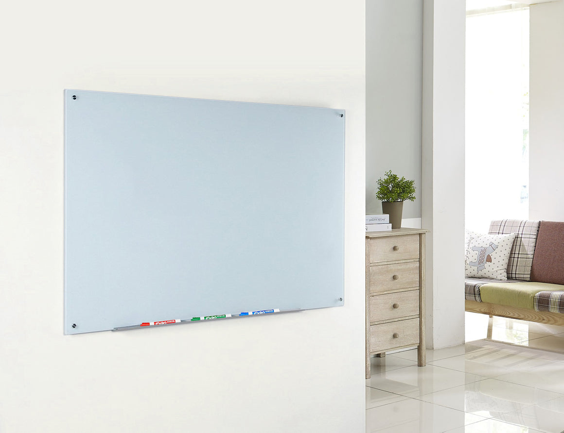 Audio Visual Direct® Clear Glass Dry Erase Board For Home And Office