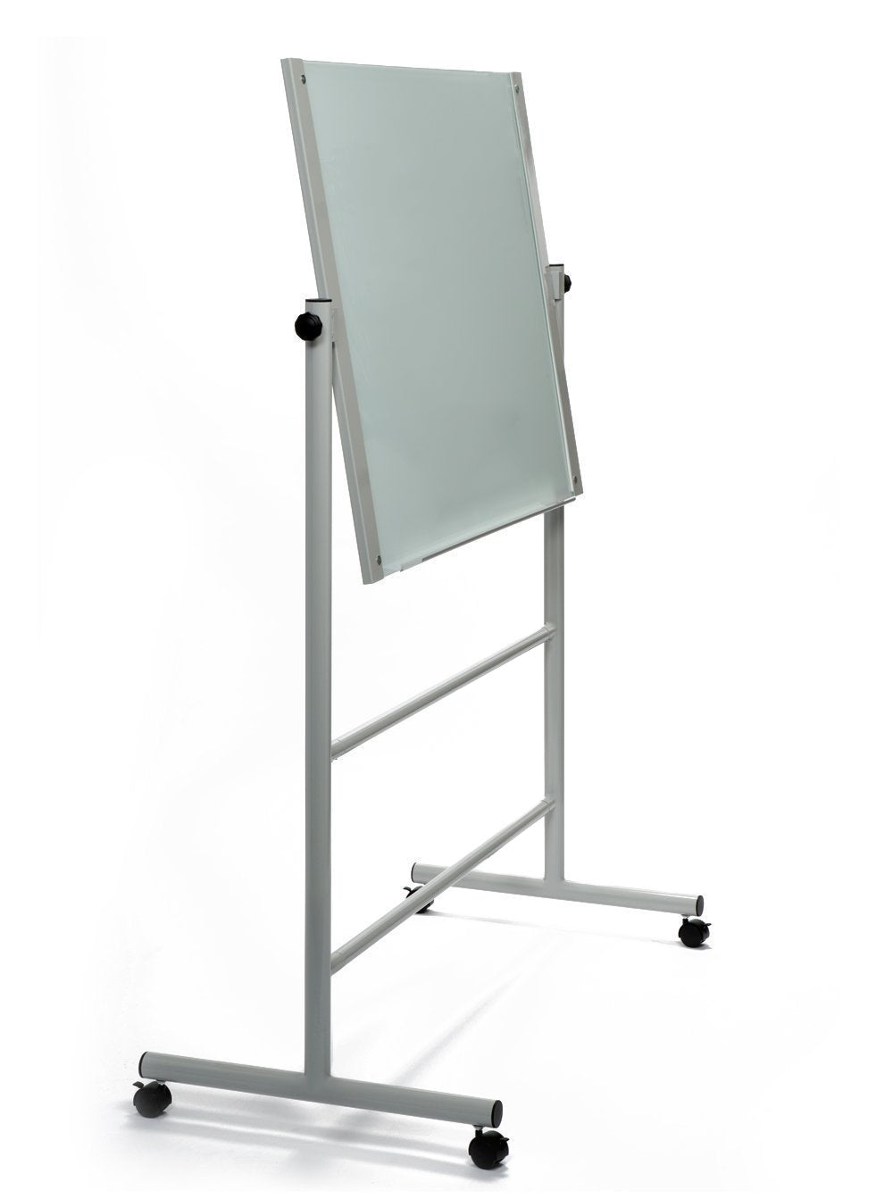 Audio-Visual Direct Glass Dry-Erase Board Mobile Stand - Light Up Board 5' x 3.4' Stand Only