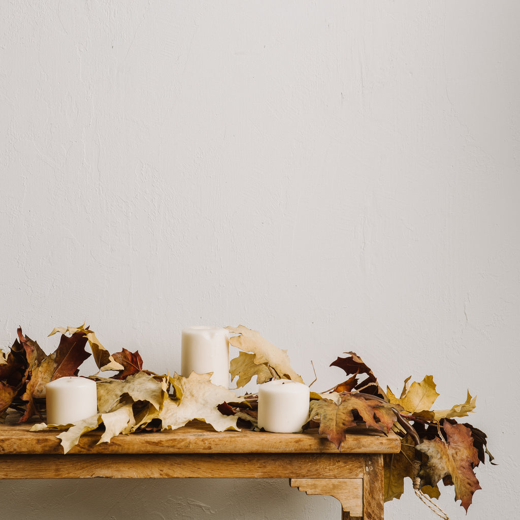 Crafted Autumn Leaves Garland