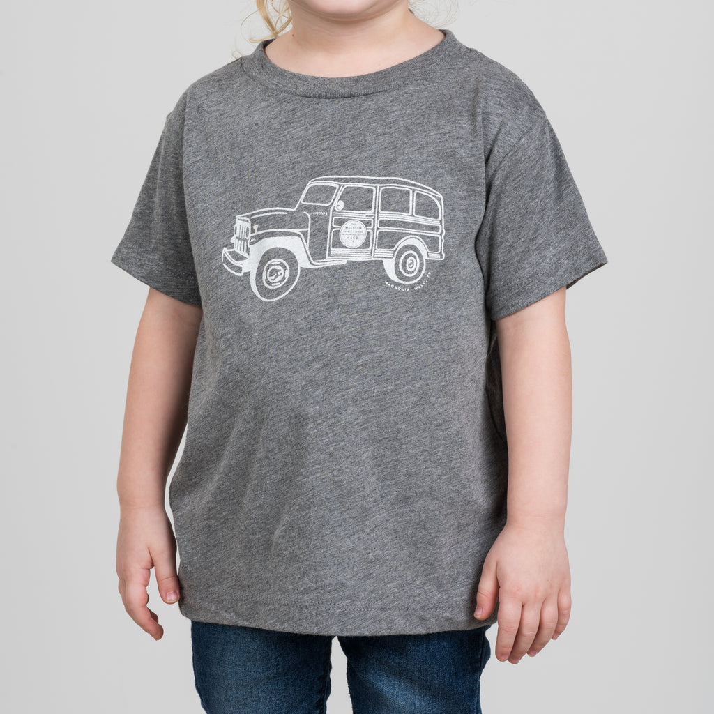 Kids Magnolia Grey Truck Shirt | Magnolia